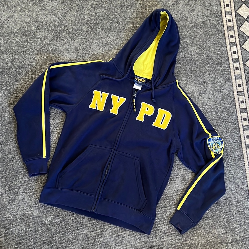 Officially Licensed NYPD Hooded Sweatshirt
